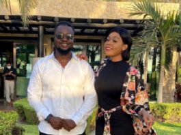 Eddie Nartey posted a picture with his wife and announced her demise