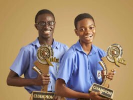 Gakpetor, Gyamfi and Benjamin Quansah led PRESEC-Legon to win their sixth NSMQ title